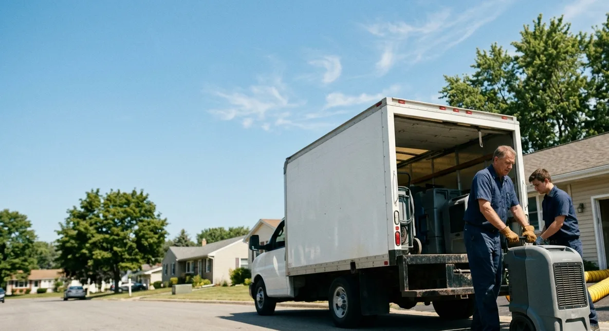 Water Damage Cleanup in Deerbrook, WI near me